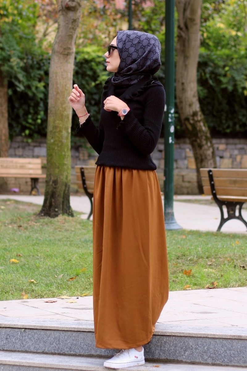 Prenses Camel Etek Kazak Kombin