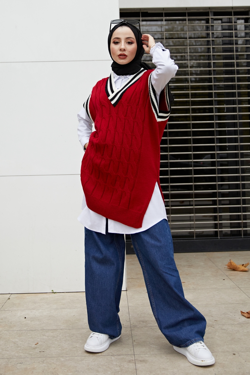 Prius Kırmızı Süveter