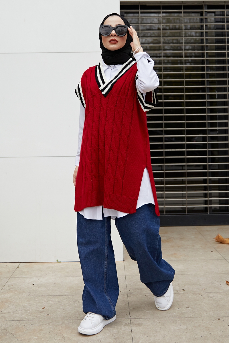 Prius Kırmızı Süveter