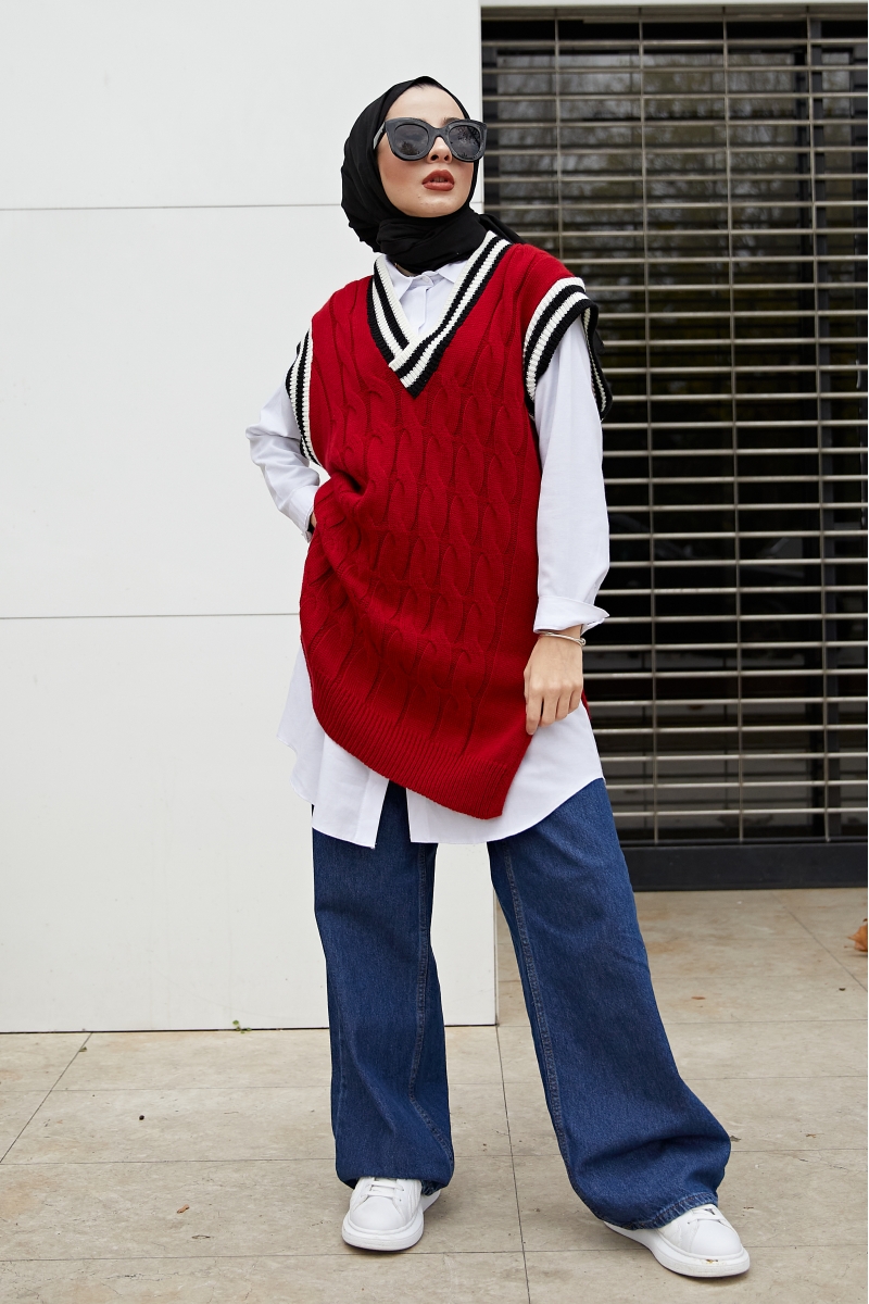 Prius Kırmızı Süveter