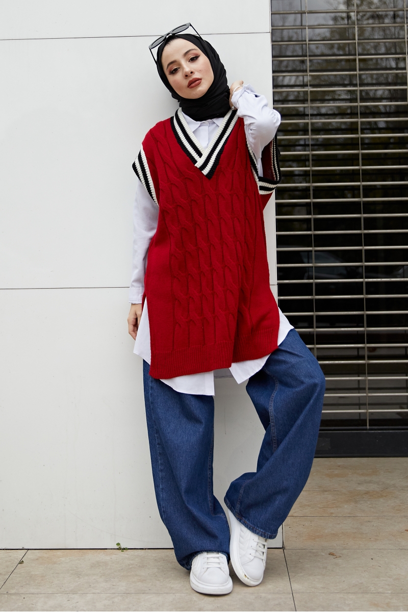 Prius Kırmızı Süveter