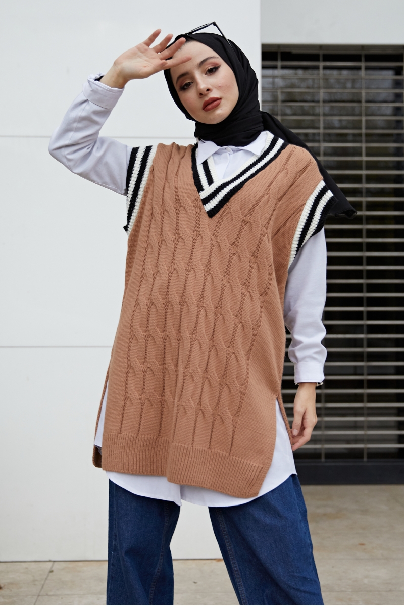 Prius Camel Süveter