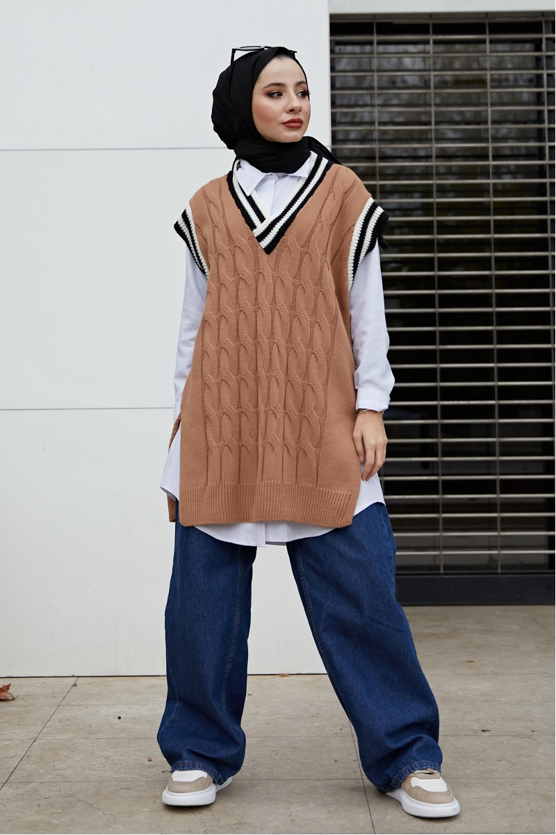 Prius Camel Süveter