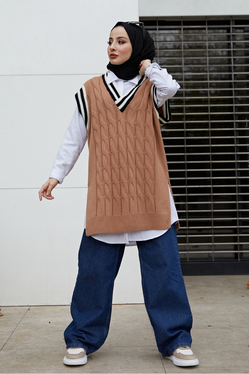 Prius Camel Süveter