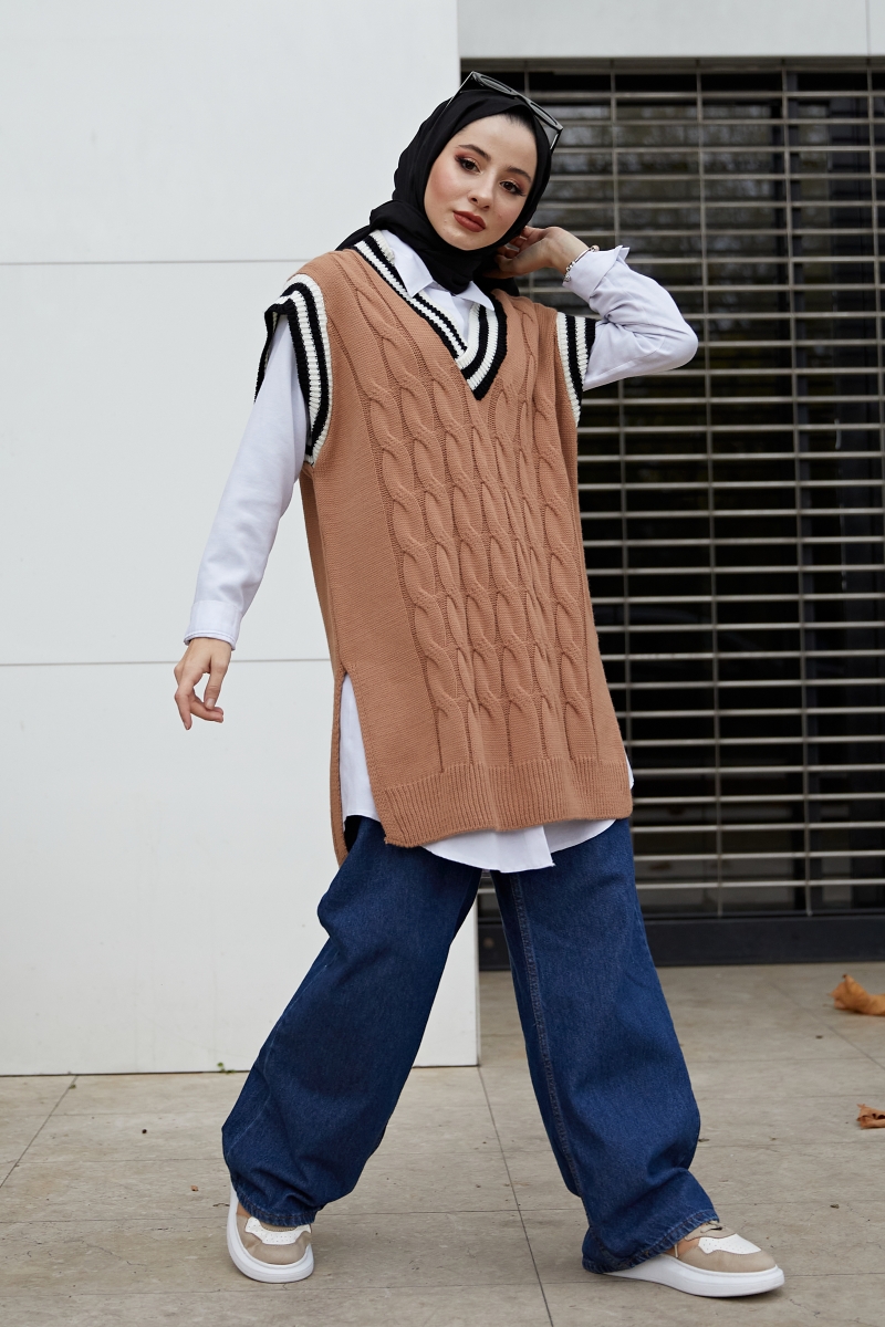 Prius Camel Süveter