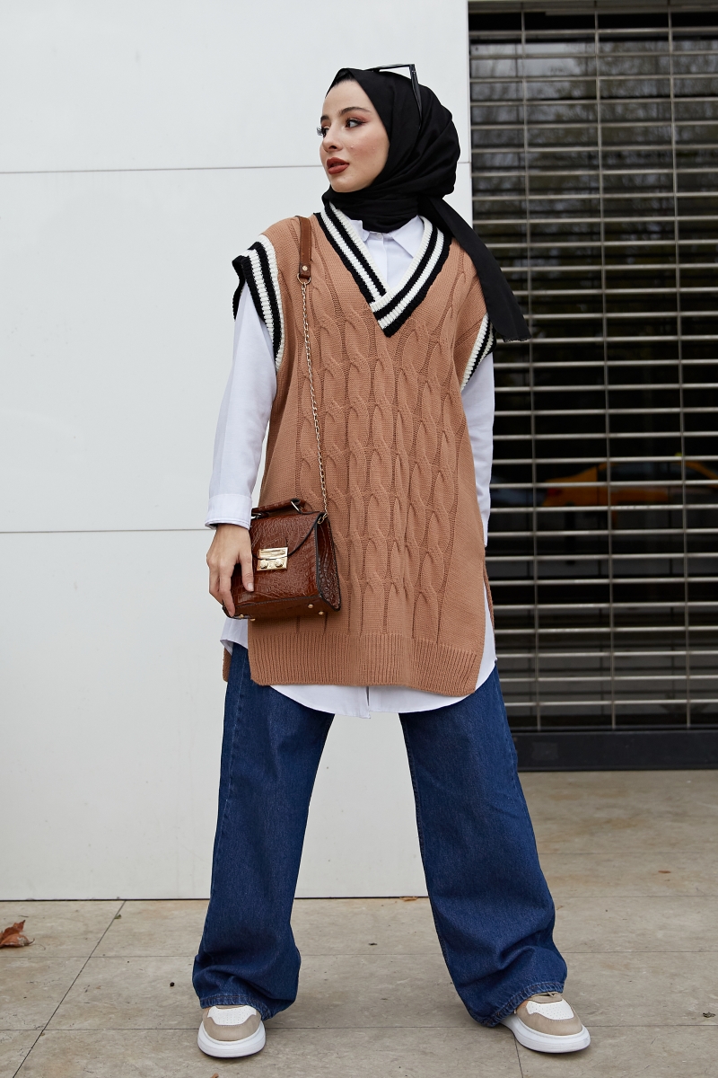 Prius Camel Süveter