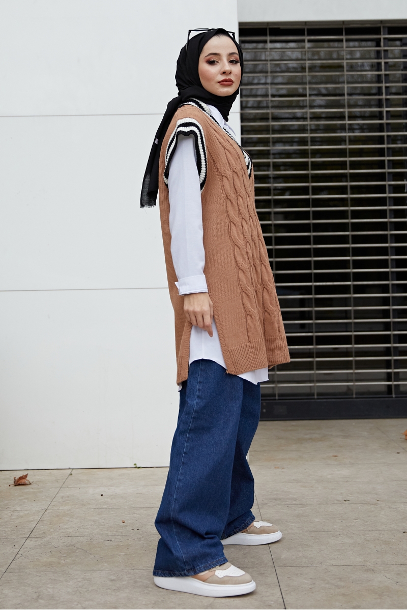 Prius Camel Süveter