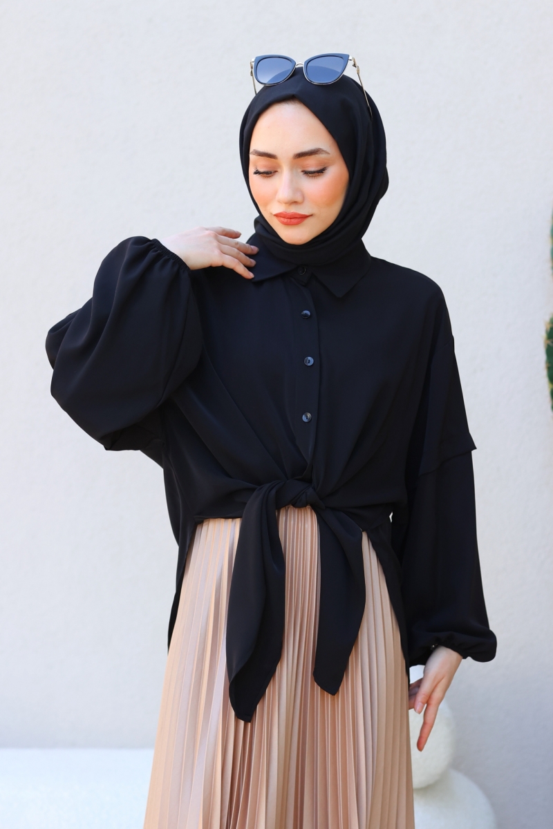 Ramsei Siyah Gömlek