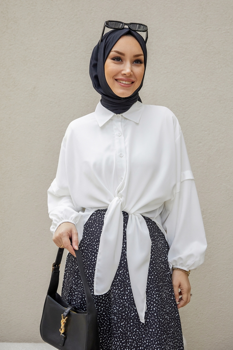 Ramsei Beyaz Gömlek