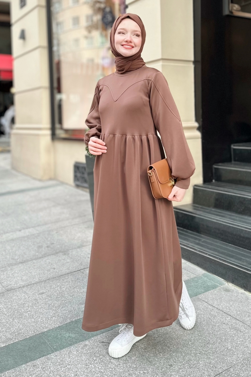 Ranas Kahve Elbise