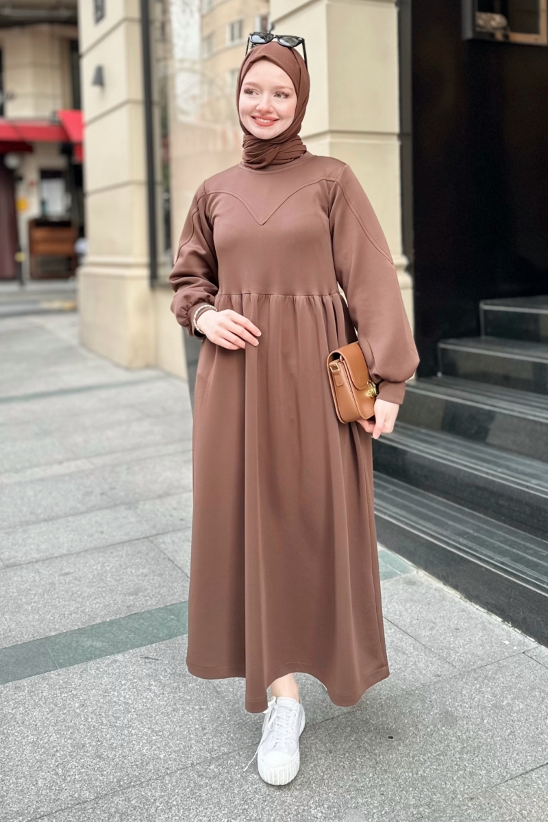 Ranas Kahve Elbise