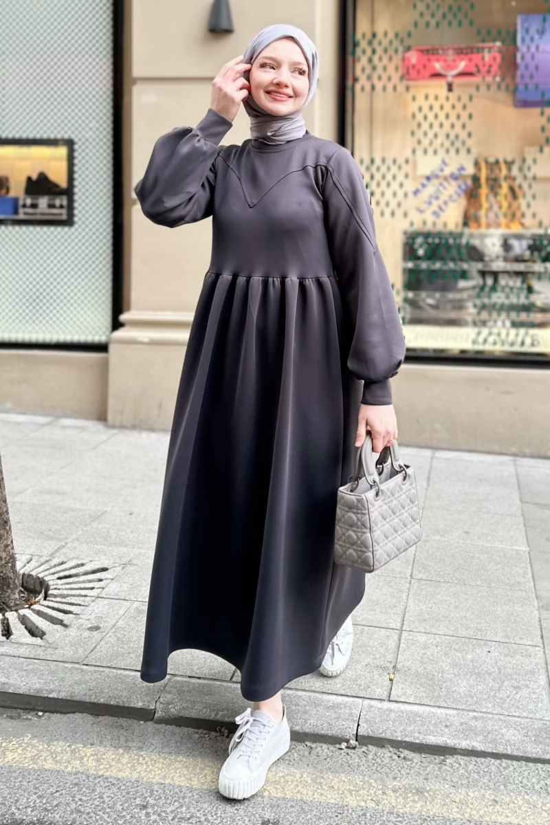 Ranas Antrasit Elbise