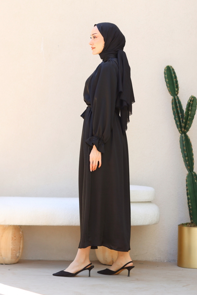 Rens Siyah Elbise