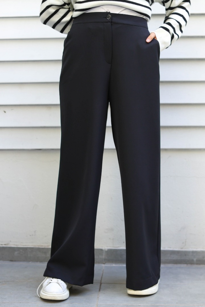 Robert Siyah Pantolon