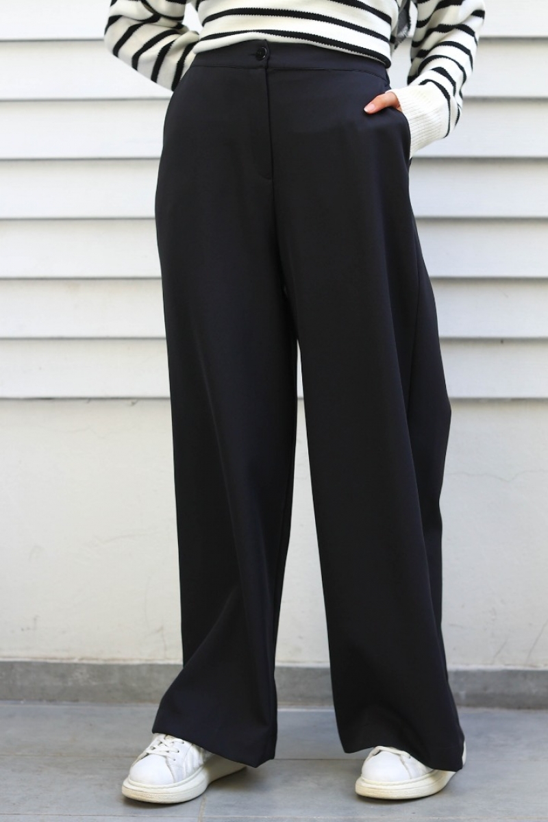 Robert Siyah Pantolon