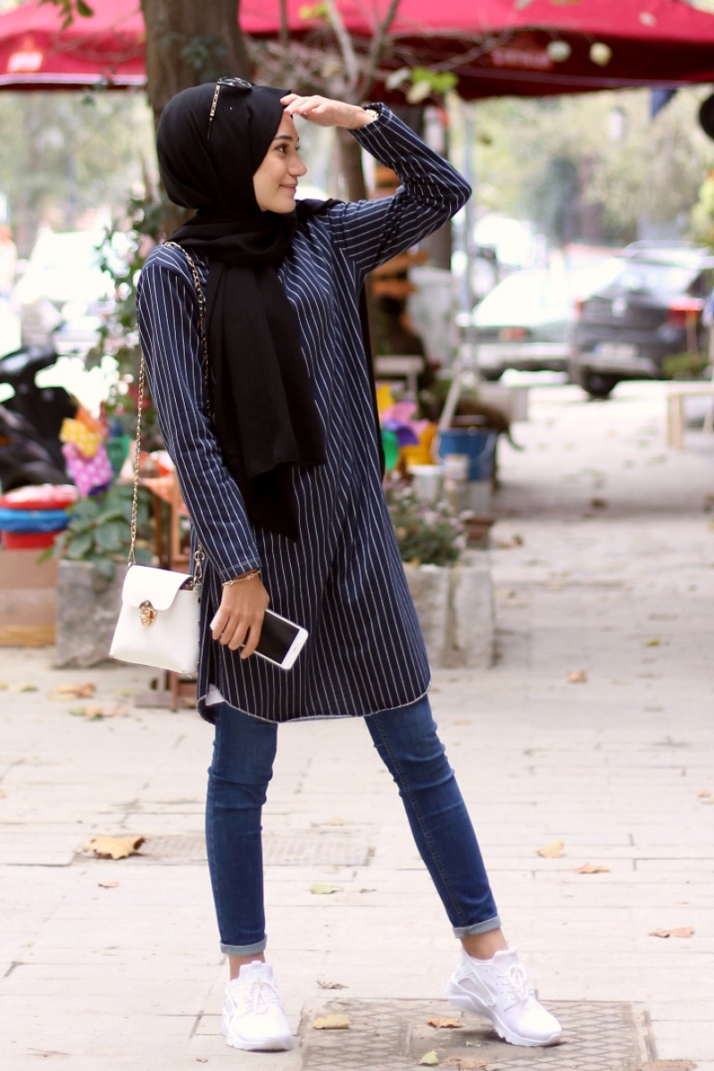 Roma Lacivert Tunik