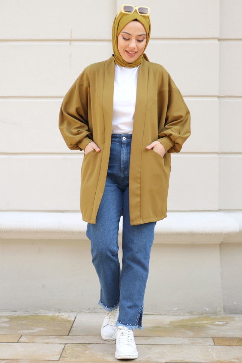 Ronin Yağ Yeşili Ceket