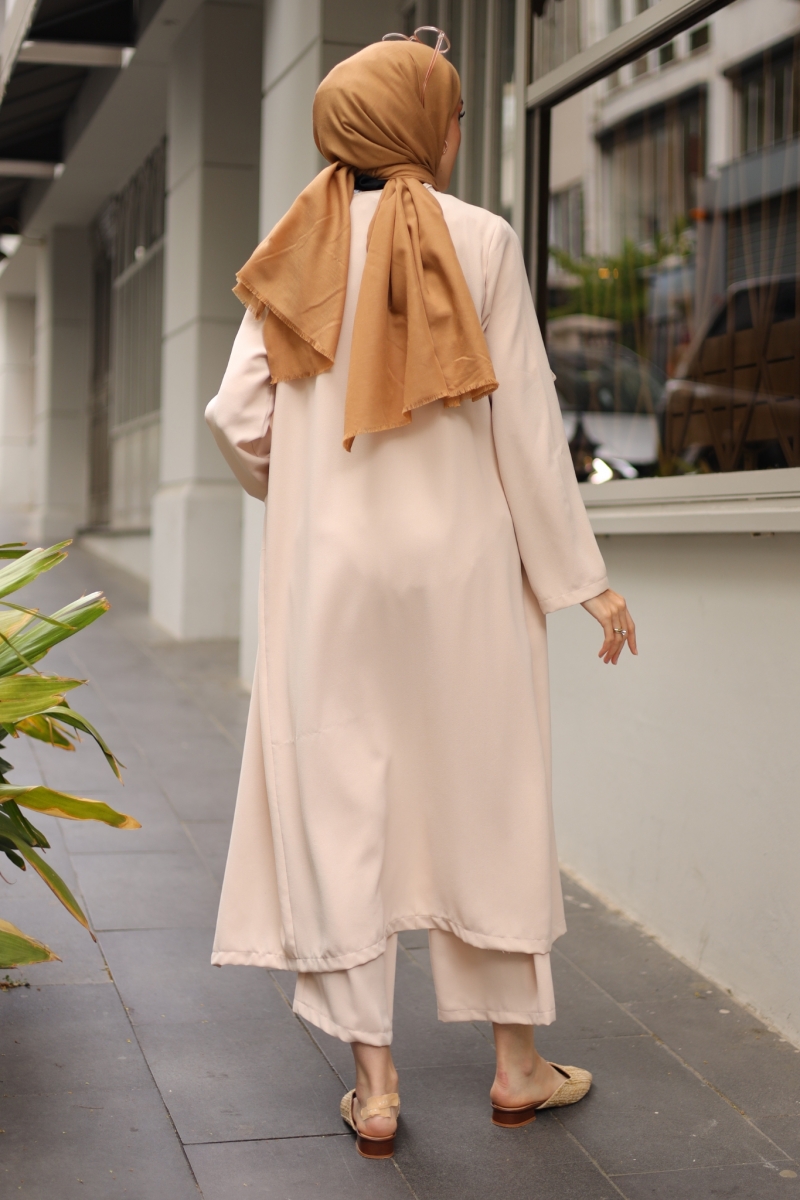 Ruby Bej Üçlü Takım