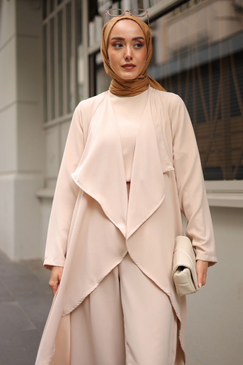 Ruby Bej Üçlü Takım