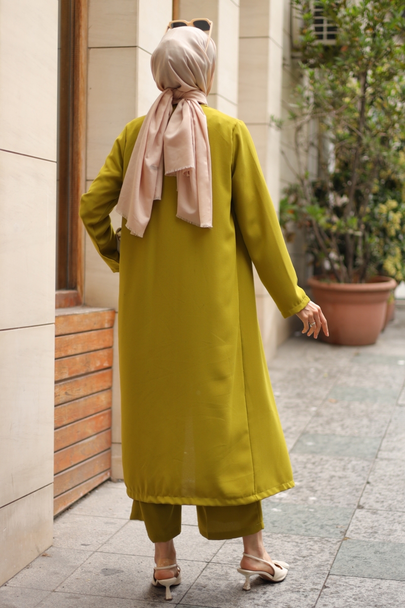 Ruby Yağ Yeşili Üçlü Takım