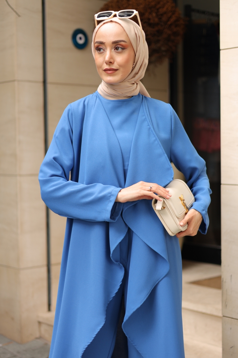 Ruby İndigo Üçlü Takım