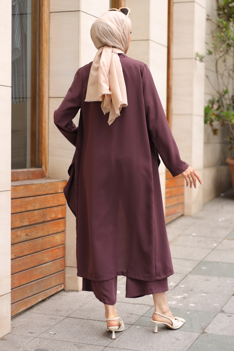 Ruby Mor Üçlü Takım