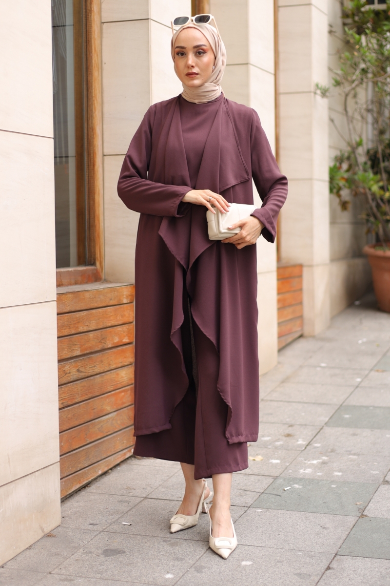 Ruby Mor Üçlü Takım