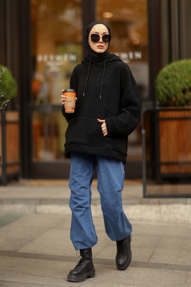 Ruma Siyah Sweat