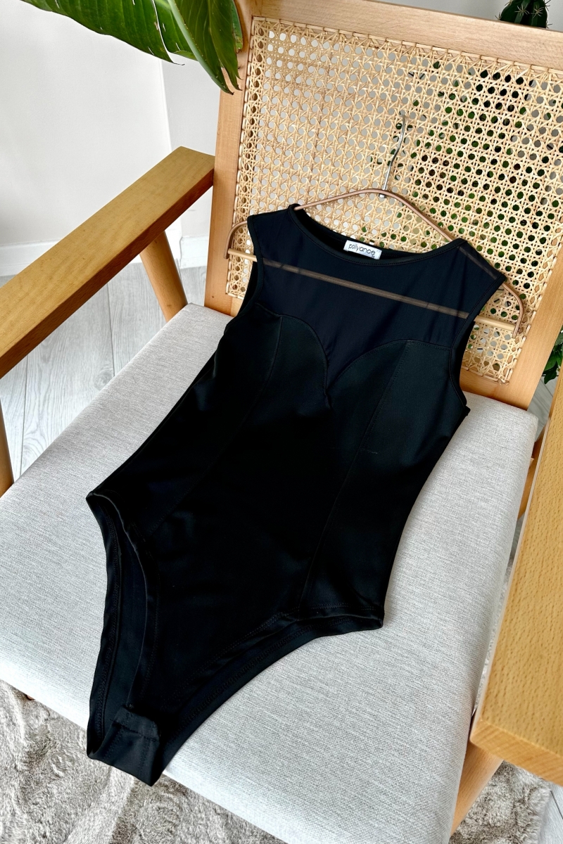 Runa Siyah Çıtçıtlı Bluz