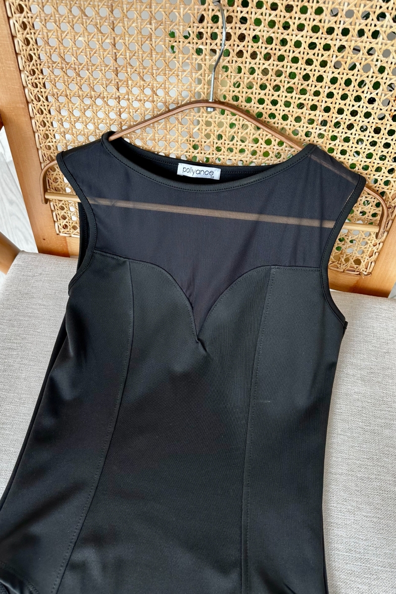 Runa Siyah Çıtçıtlı Bluz