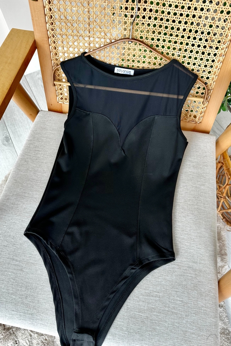 Runa Siyah Çıtçıtlı Bluz