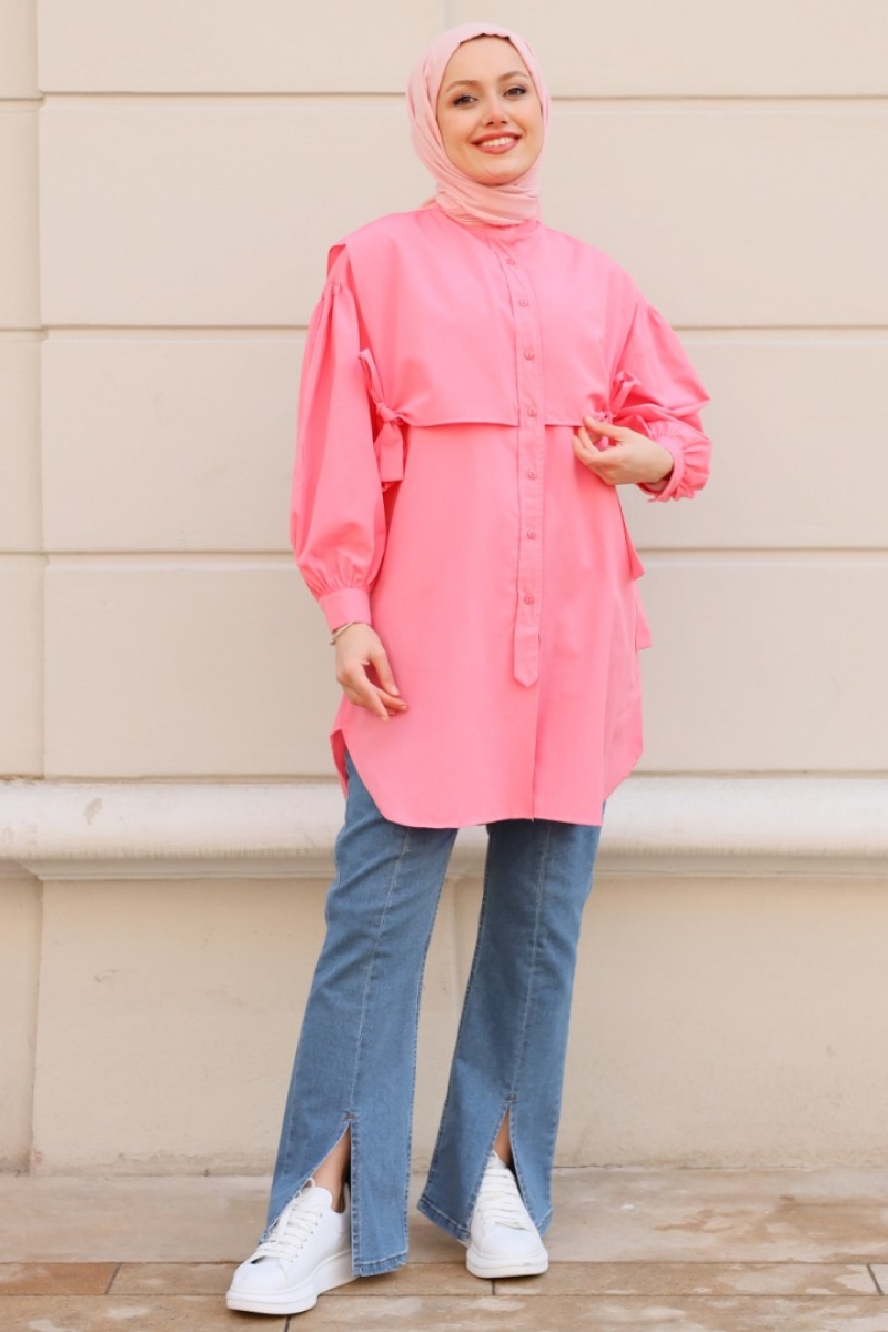Sabina Pembe Tunik