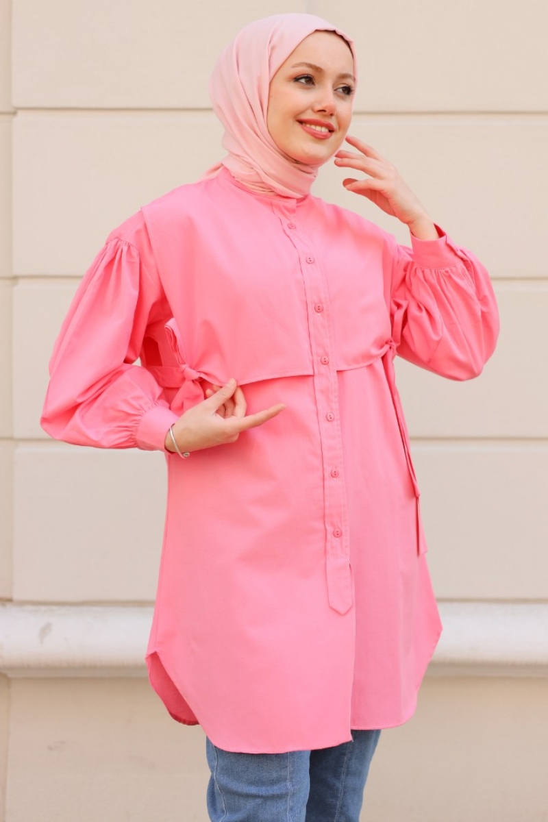 Sabina Pembe Tunik