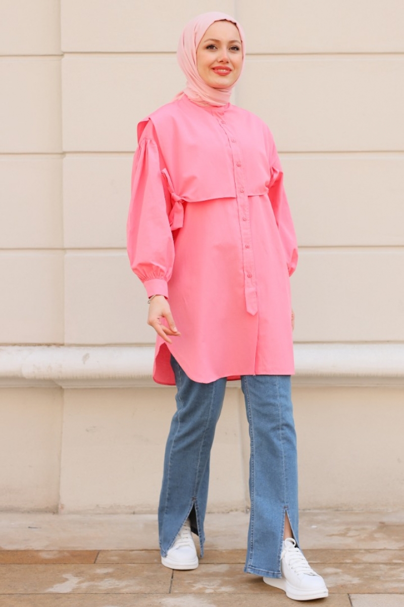 Sabina Pembe Tunik