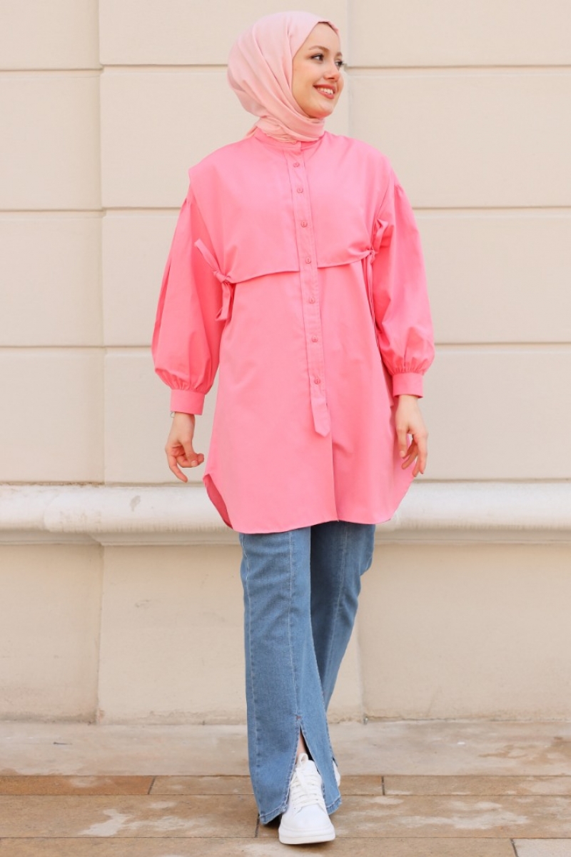 Sabina Pembe Tunik
