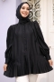 Samya Siyah Tunik