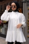 Samya Beyaz Tunik