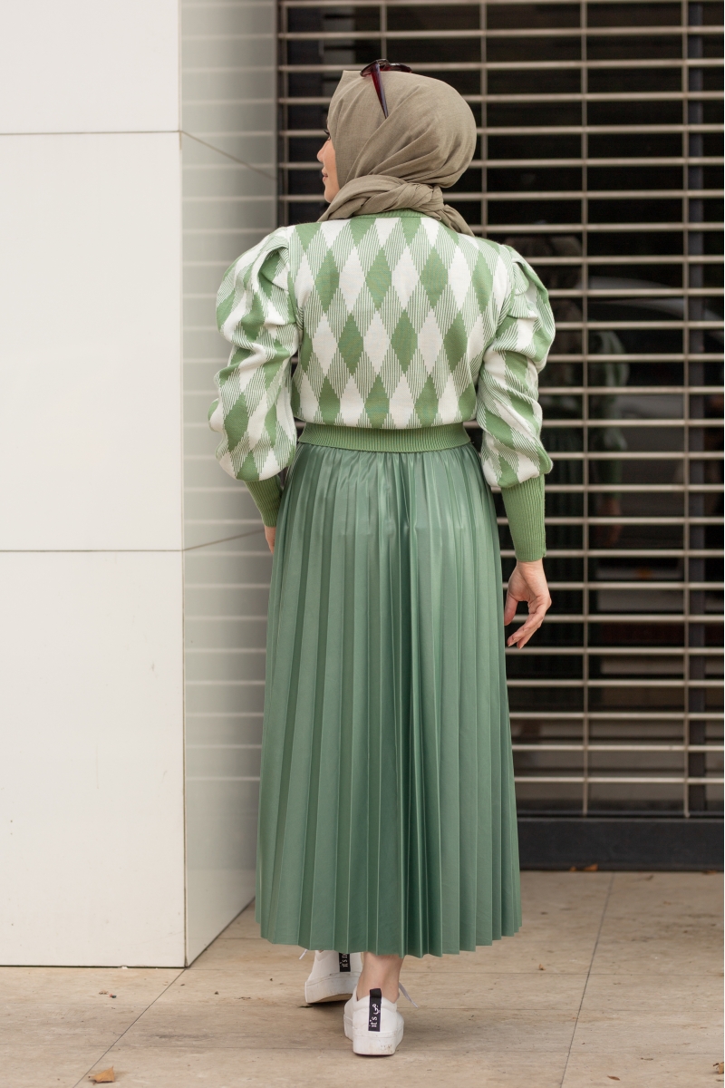 Sancho Mint Yeşili Kazak