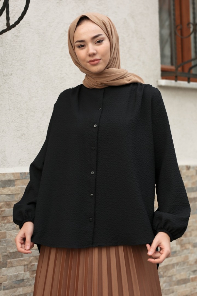 Sanya Siyah Gömlek