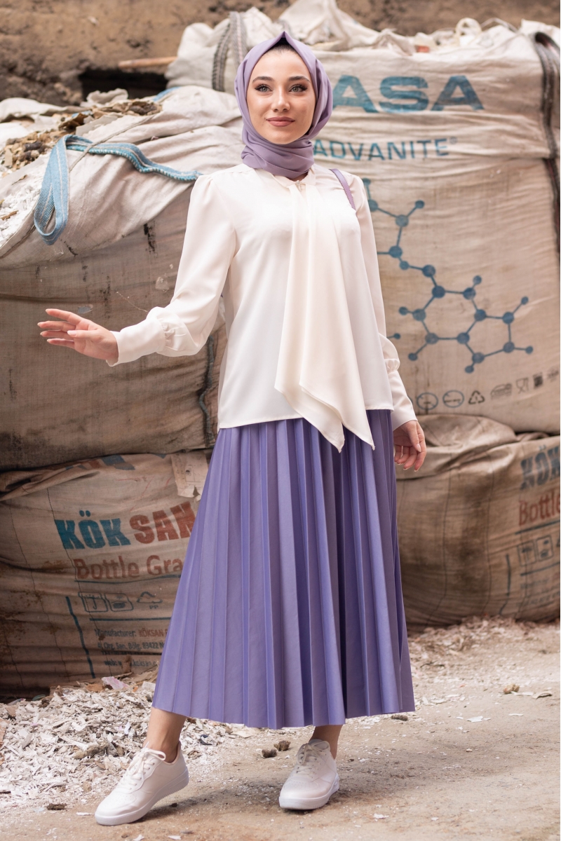 Sarmaşık Ekru Gömlek