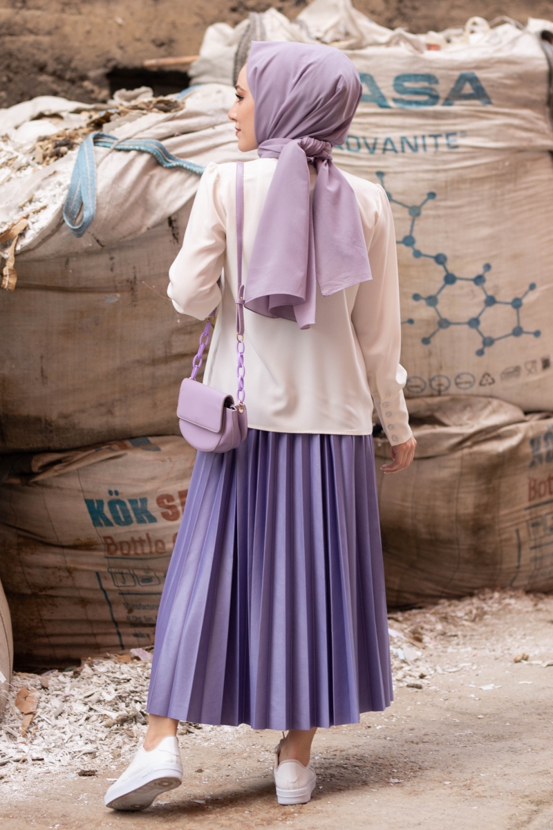 Sarmaşık Ekru Gömlek