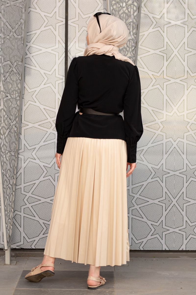 Sarmaşık Siyah Gömlek