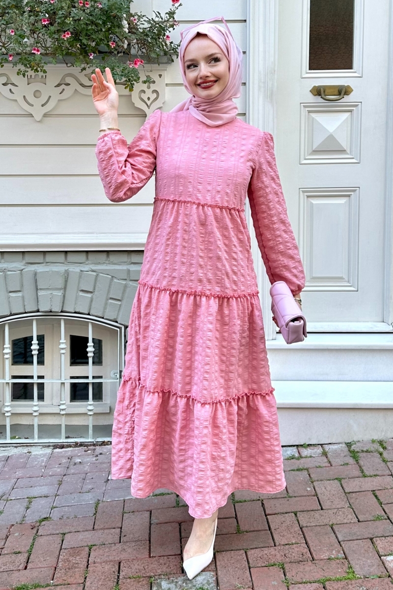 Sebla Pembe Elbise