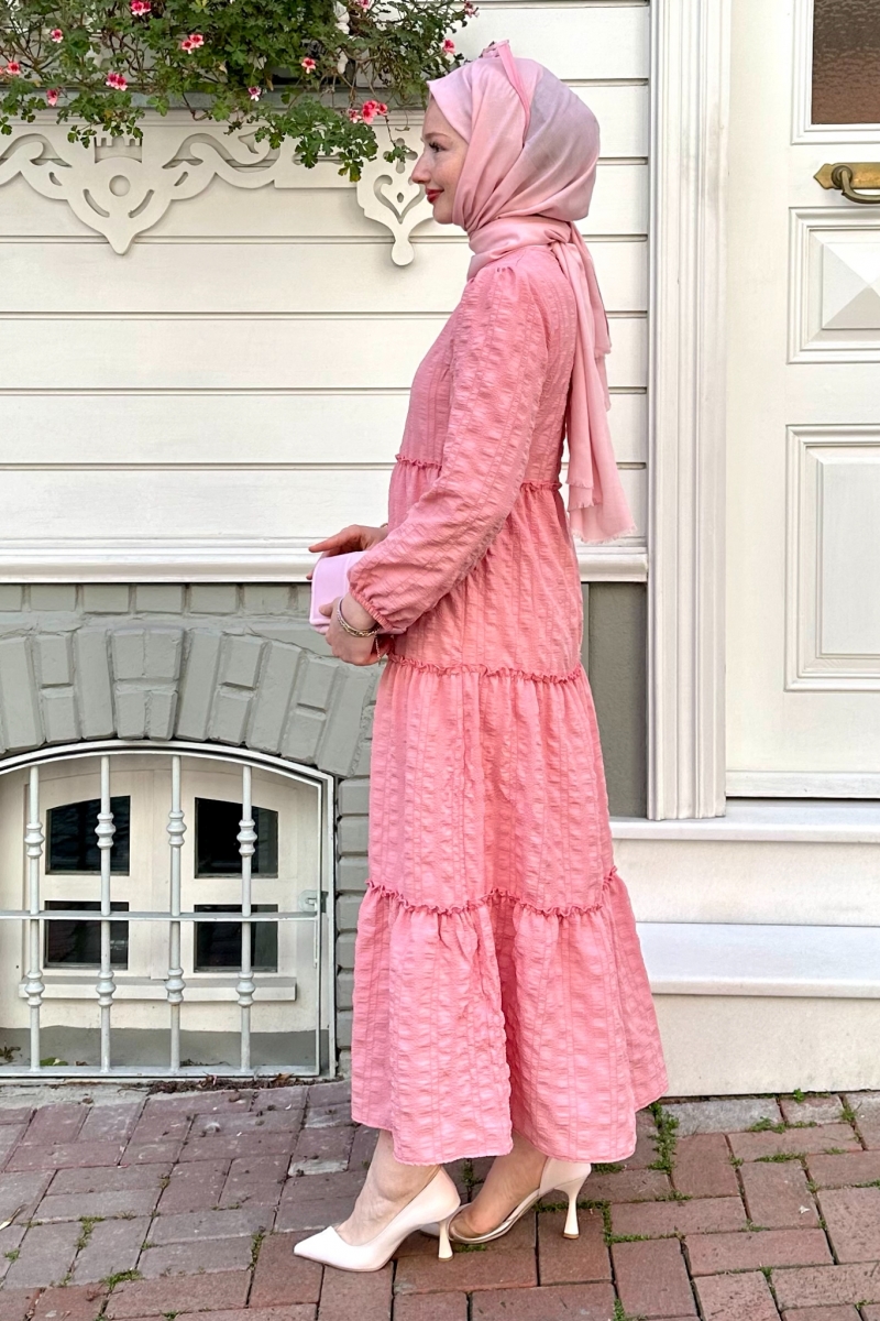 Sebla Pembe Elbise