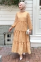 Sebla Camel Elbise