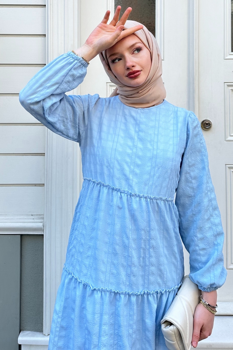 Sebla Turkuaz Elbise