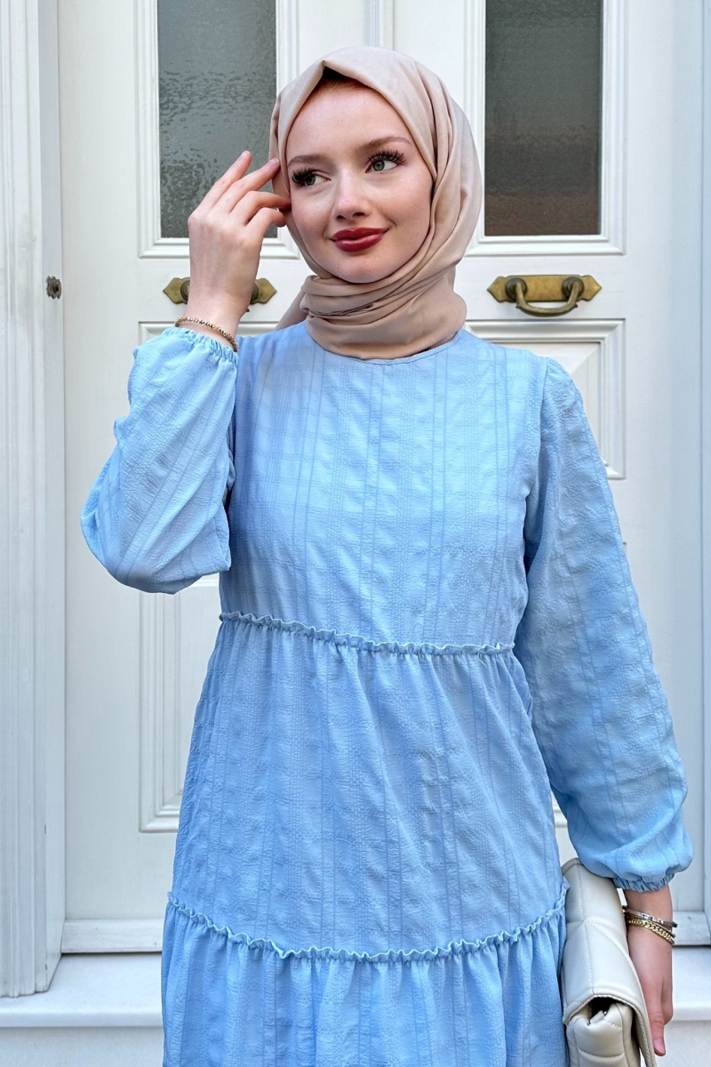 Sebla Turkuaz Elbise