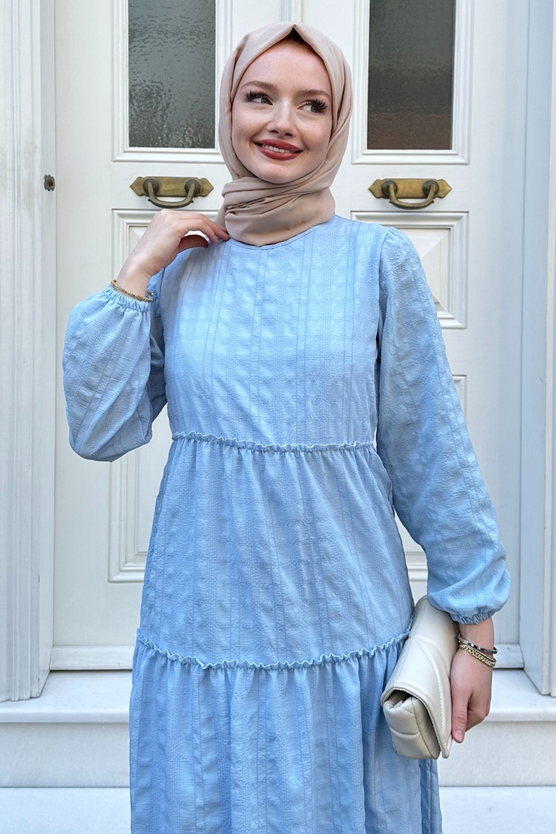 Sebla Turkuaz Elbise