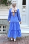 Sebla Mavi Elbise