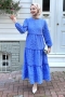 Sebla Mavi Elbise